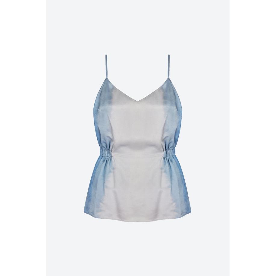 Aligne Aligne Top Ferryn blauw / wit -