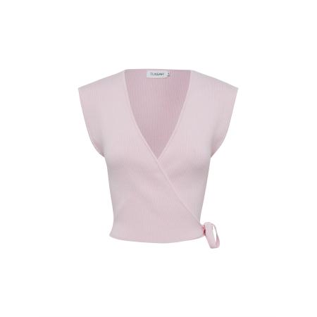Tussah Top FAE WRAP pink