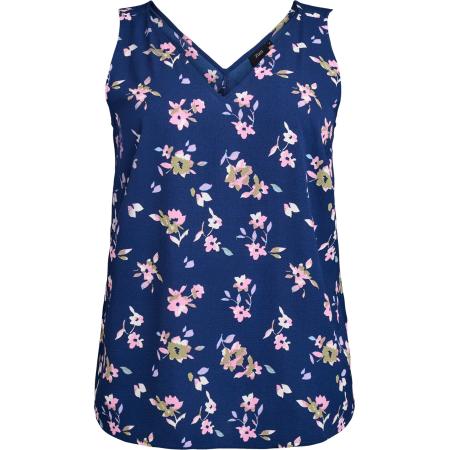 Zizzi Zizzi Top Caanni donkerblauw / gemengde kleuren