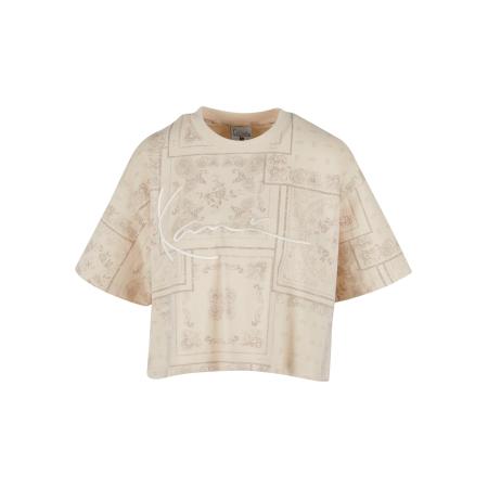 Karl Kani Karl Kani Shirt beige / donkerbeige / offwhite