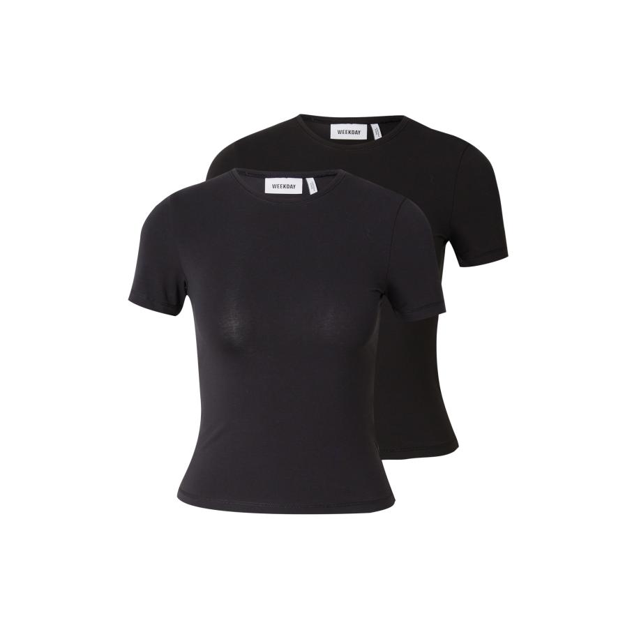 Weekday WEEKDAY Shirt zwart -
