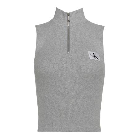 Calvin Klein Calvin Klein Jeans Top grijs gemêleerd