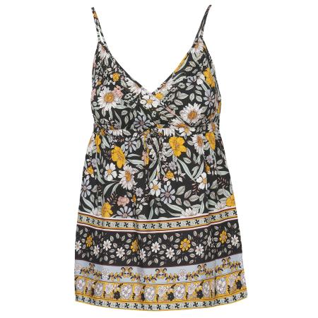 KOROSHI KOROSHI Top gemengde kleuren / zwart