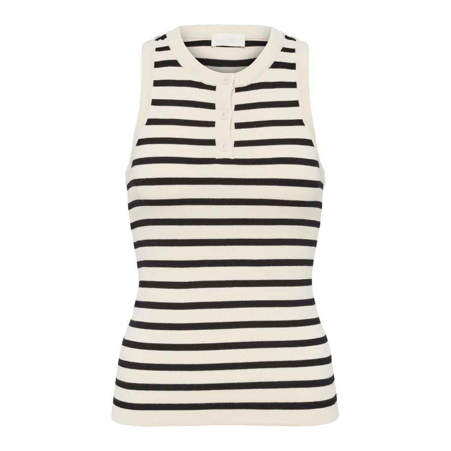 LeGer By Lena Gercke LeGer by Lena Gercke Gebreide top Aileen lichtbeige / zwart -