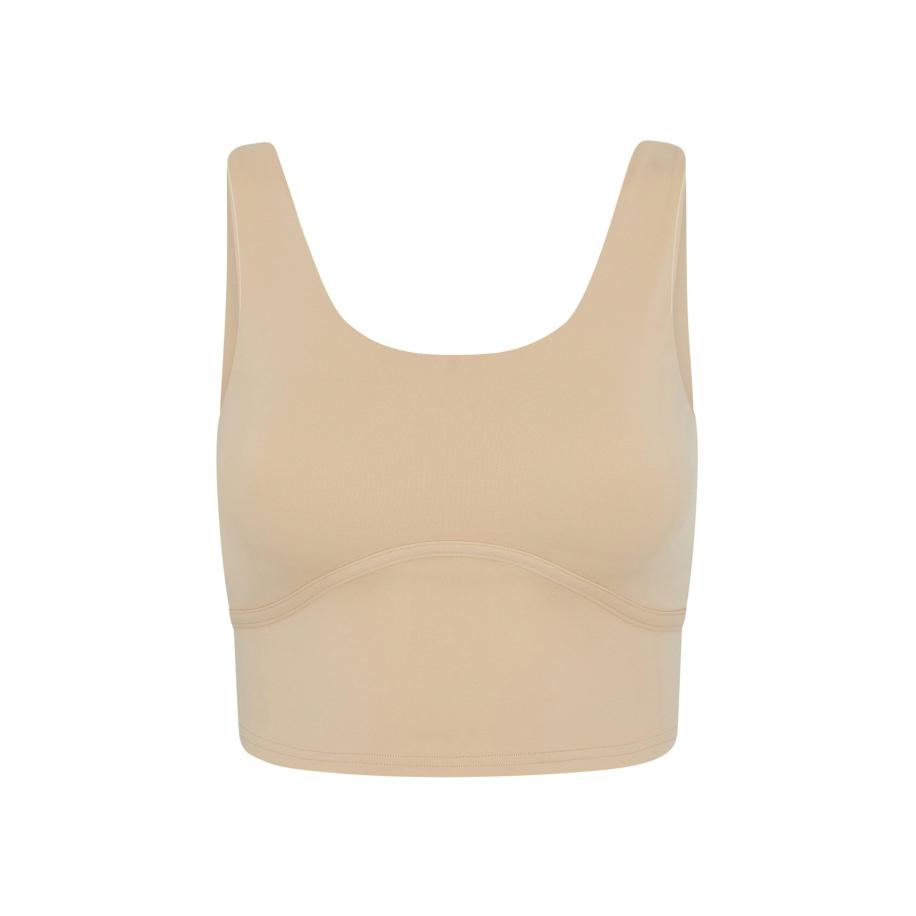 Born Living Yoga Sporttop Sayani beige Bruin