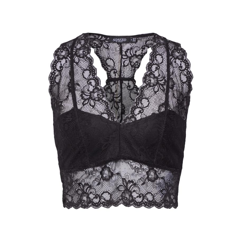 Soaked in Luxury SOAKED IN LUXURY Top Dolly zwart -