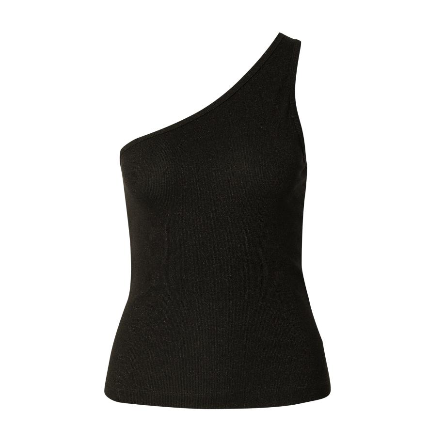 Selected SELECTED Top SLFAYA zwart / zilver -