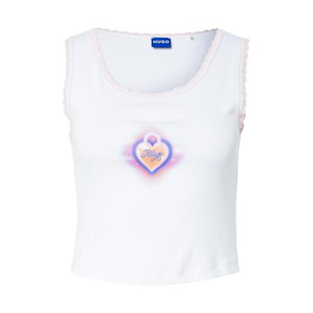 Hugo Boss HUGO Top Delarina_B blauw / lichtoranje / rosa / wit