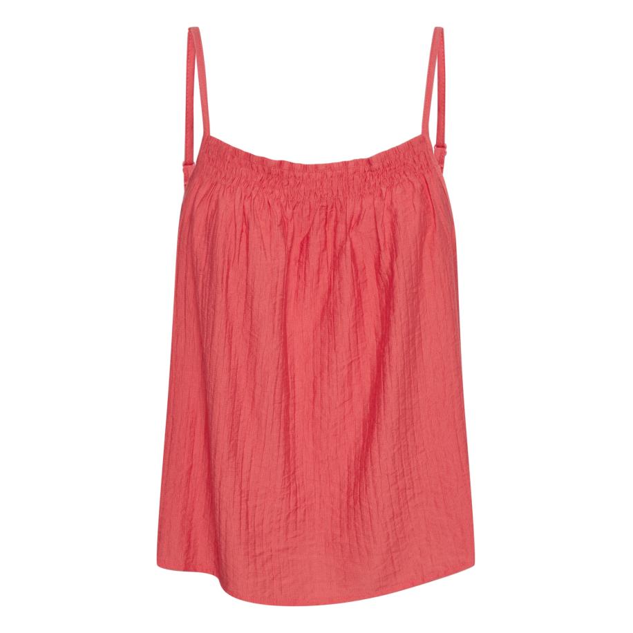 Cream Cream Top Lori koraal -