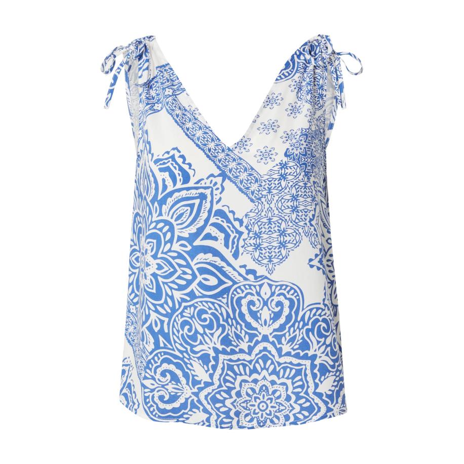 Only ONLY Blouse ONLNOVA blauw / wit -