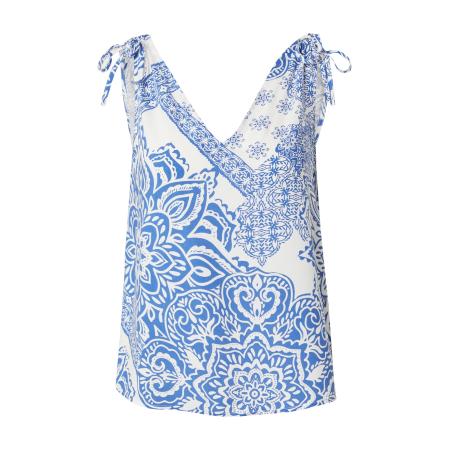 Only ONLY Blouse ONLNOVA blauw / wit