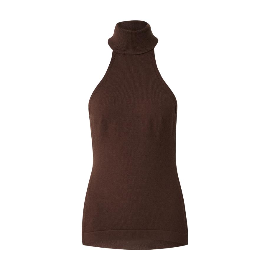 Lorena Rae RÆRE by Lorena Rae Gebreide top bruin -