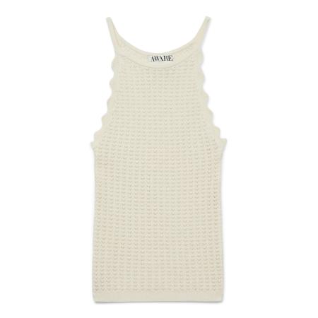 Aware Gebreide top VMPANAMA ecru