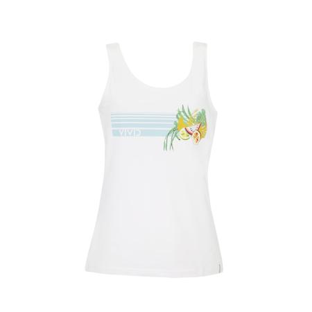 Vivid VIVID Top smoky blue / citroen / grasgroen / wit