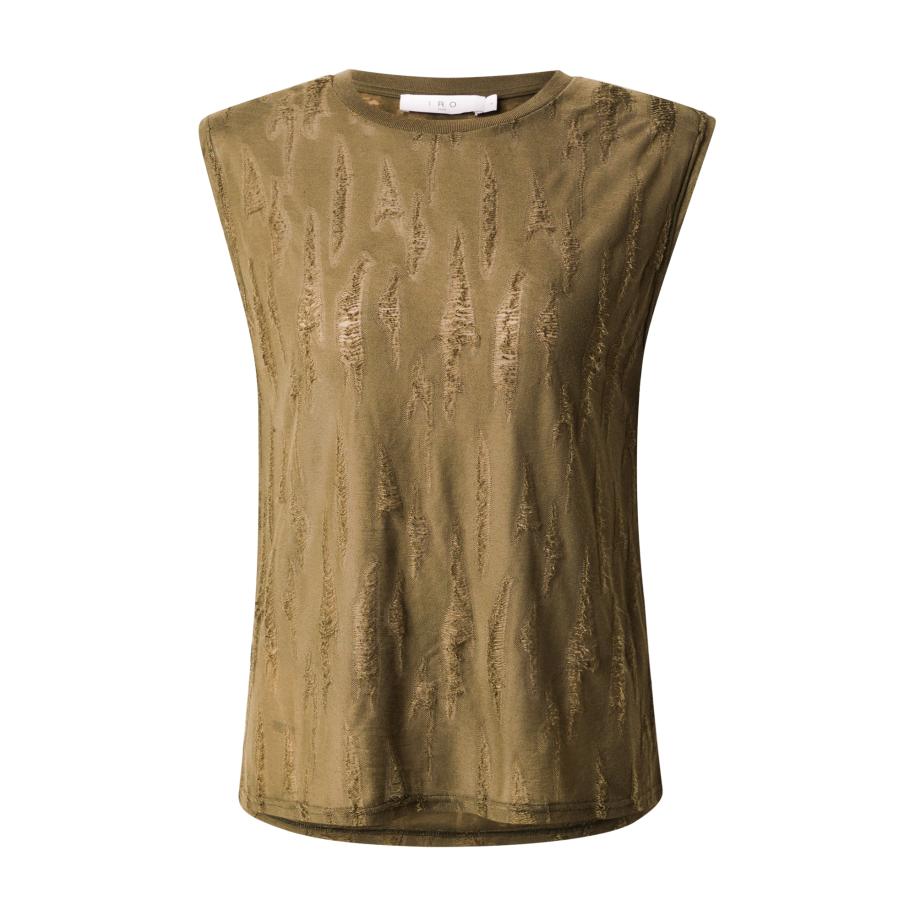 IRO Top olijfgroen Groen