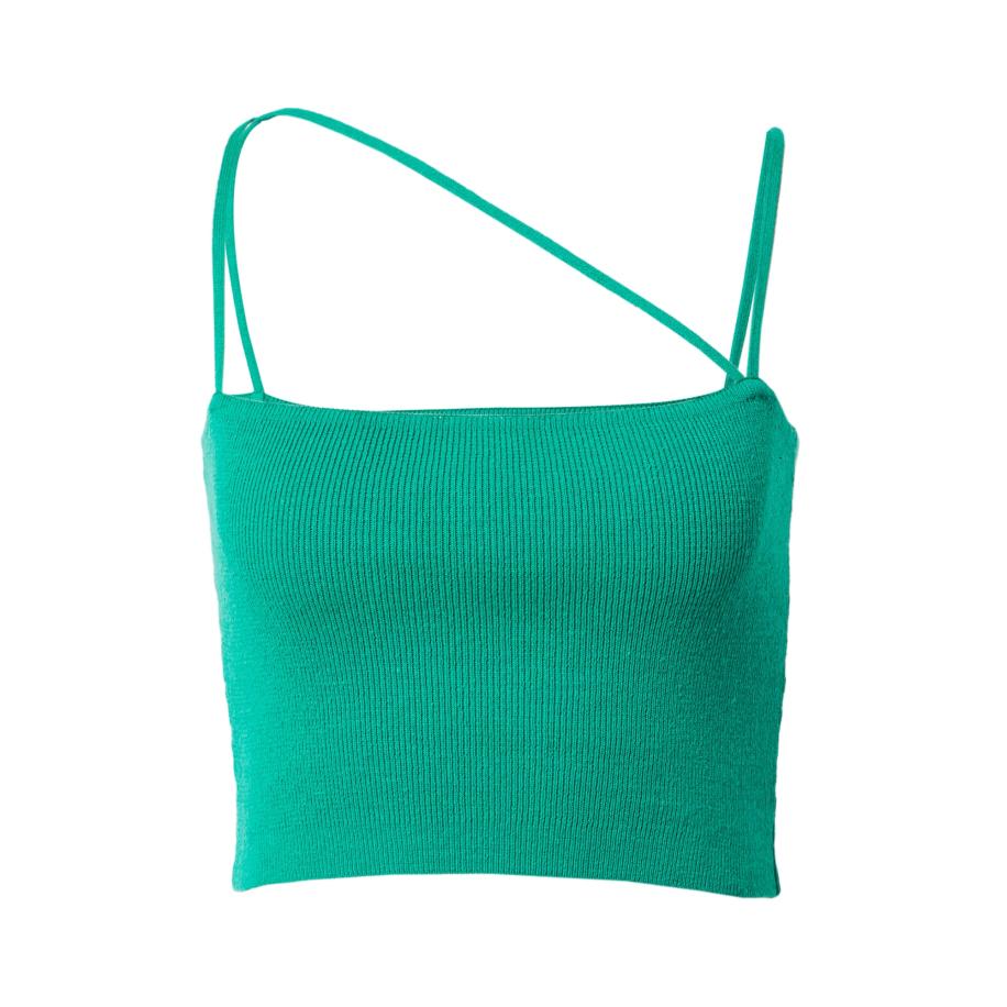 NU-IN Gebreide top smaragd Groen