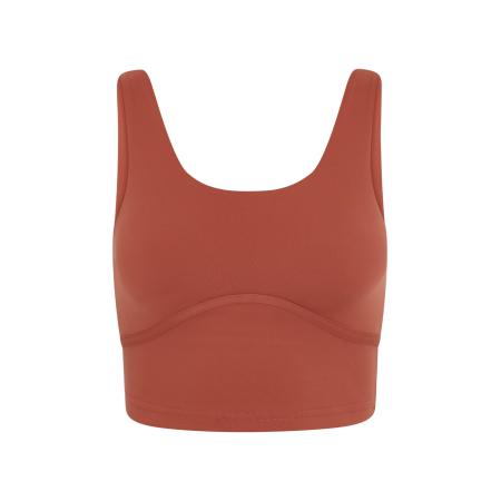 Born Living Yoga Sporttop Sayani mandarijn