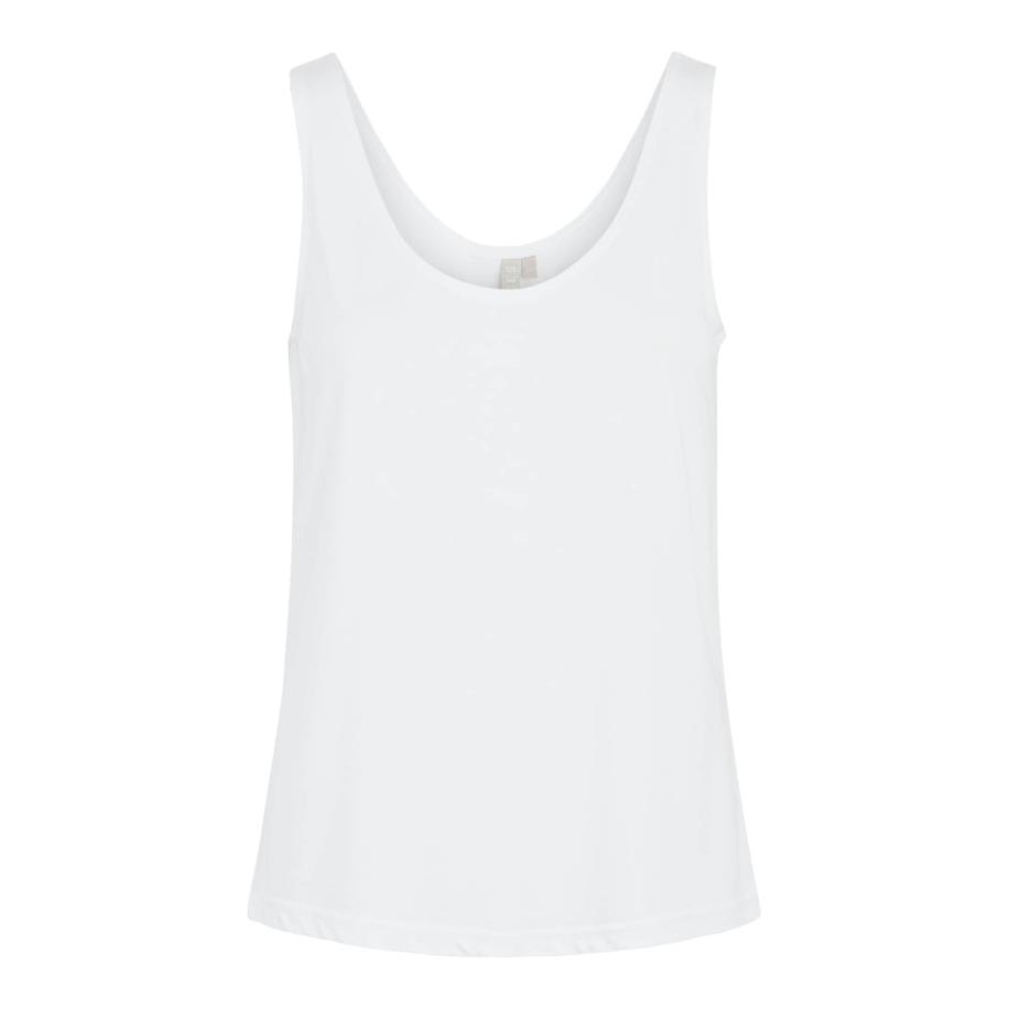 PIECES Top Kamala wit Wit