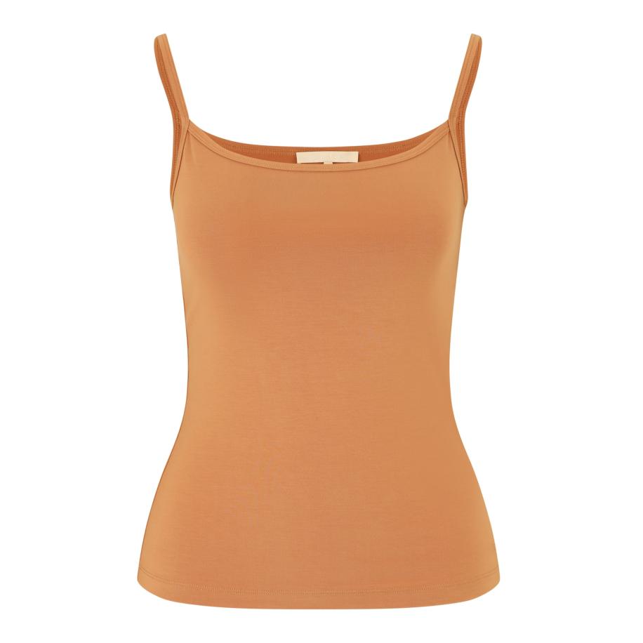 Les Lunes Les Lunes Top Elizaa mandarijn -