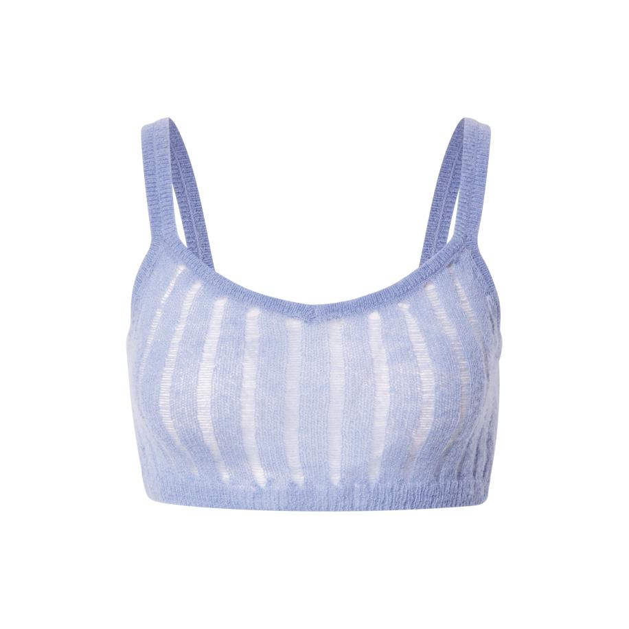 Weekday WEEKDAY Gebreide top Grace lichtblauw -