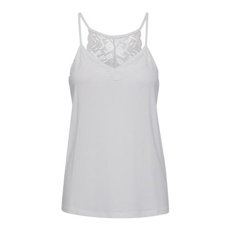 Cream Cream Top Trulla wit