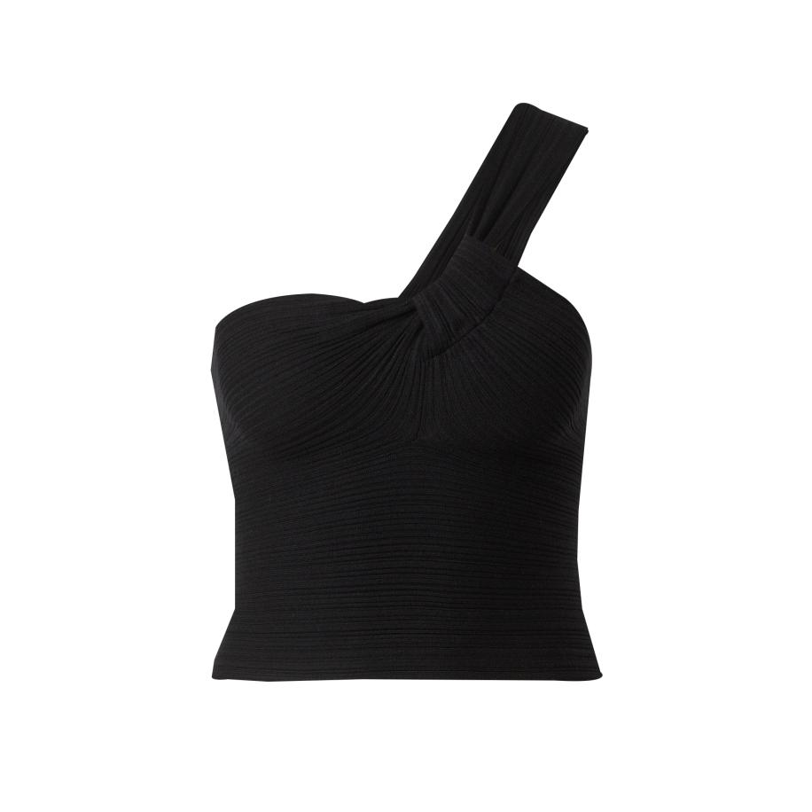 LeGer By Lena Gercke LeGer by Lena Gercke Gebreide top Connie zwart -