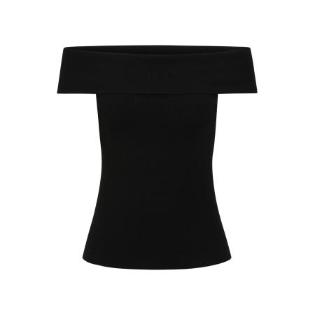 Guido Maria Kretschmer Women Gebreide top Edda zwart