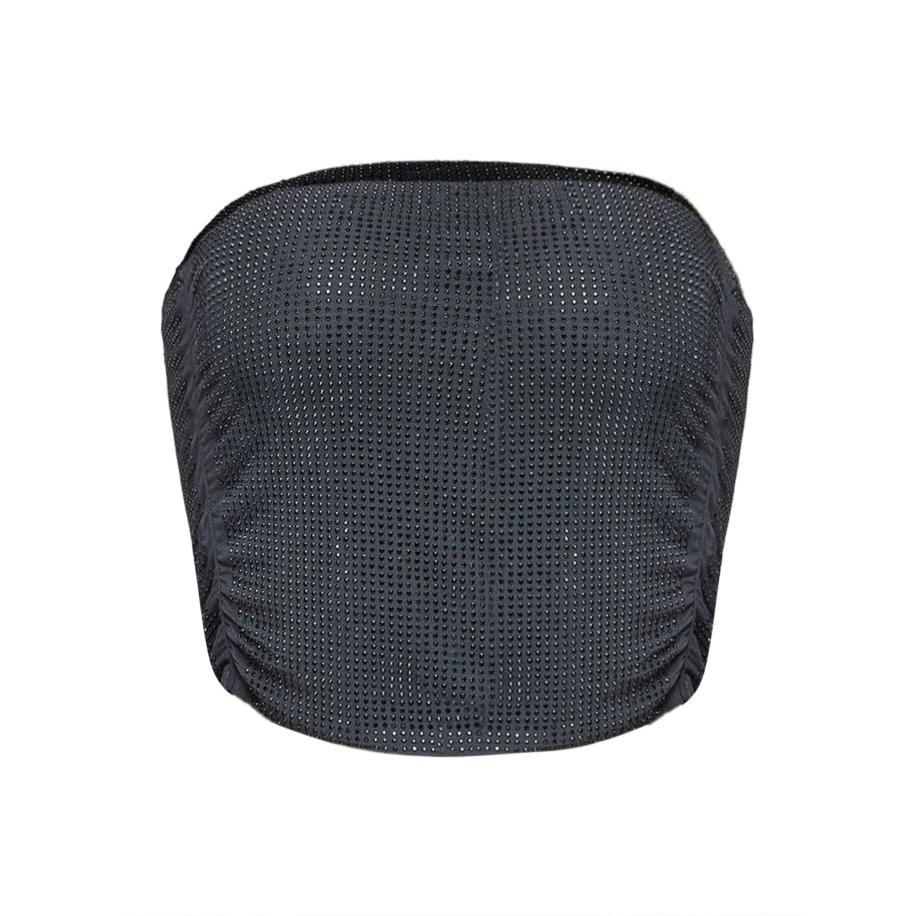 No Matter What Top donkergrijs Grijs