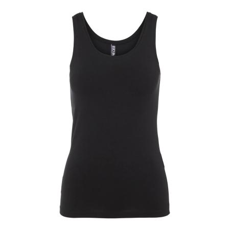 PIECES Top Sirene zwart