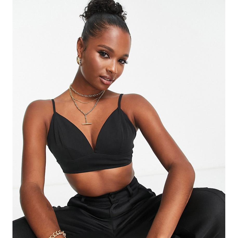 Unique21 Petite Bralette in zwart, deel van co-ord set Zwart