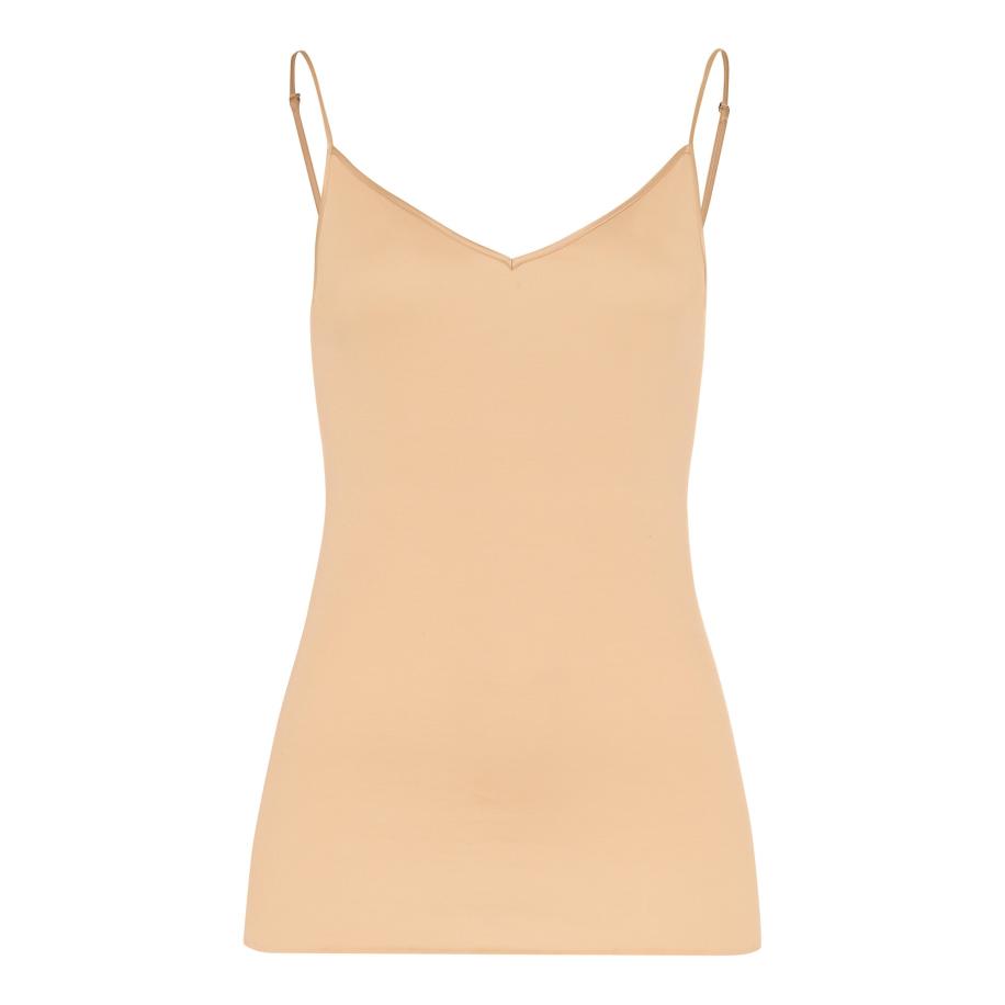 Hanro Hanro Top Cotton Seamless beige / nude -