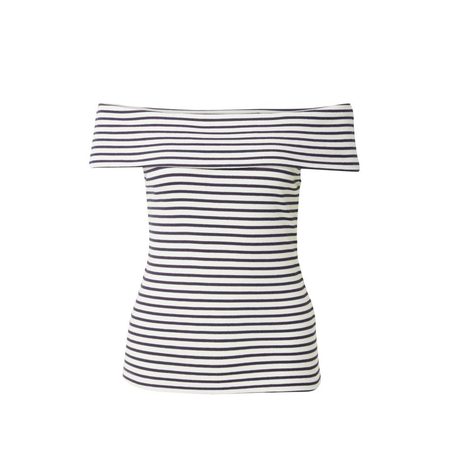 Vila VILA Top Salja zwart / wit -