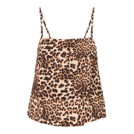 ICHI ICHI Top IHANISSE sand / bruin / zwart