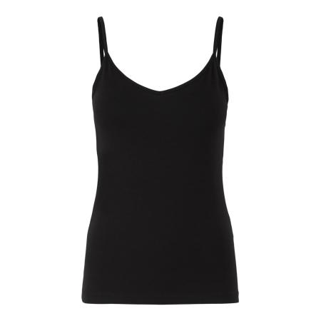 PIECES Top Sirene zwart