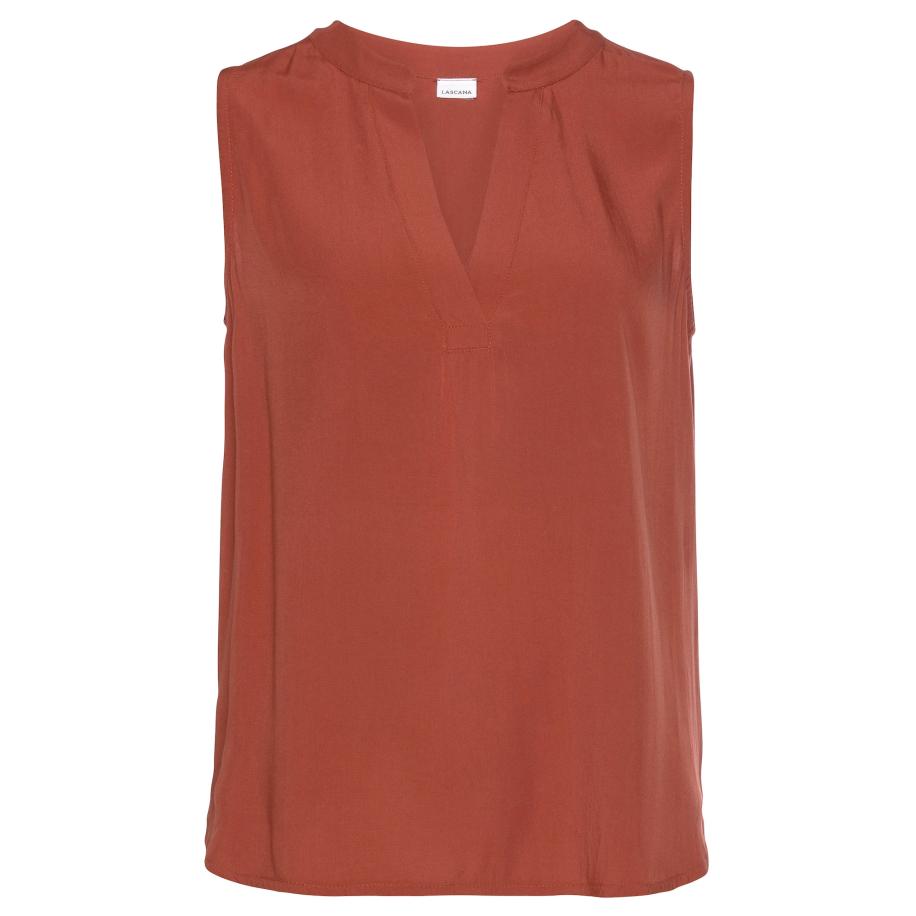 Lascana LASCANA Blouse oranjerood -