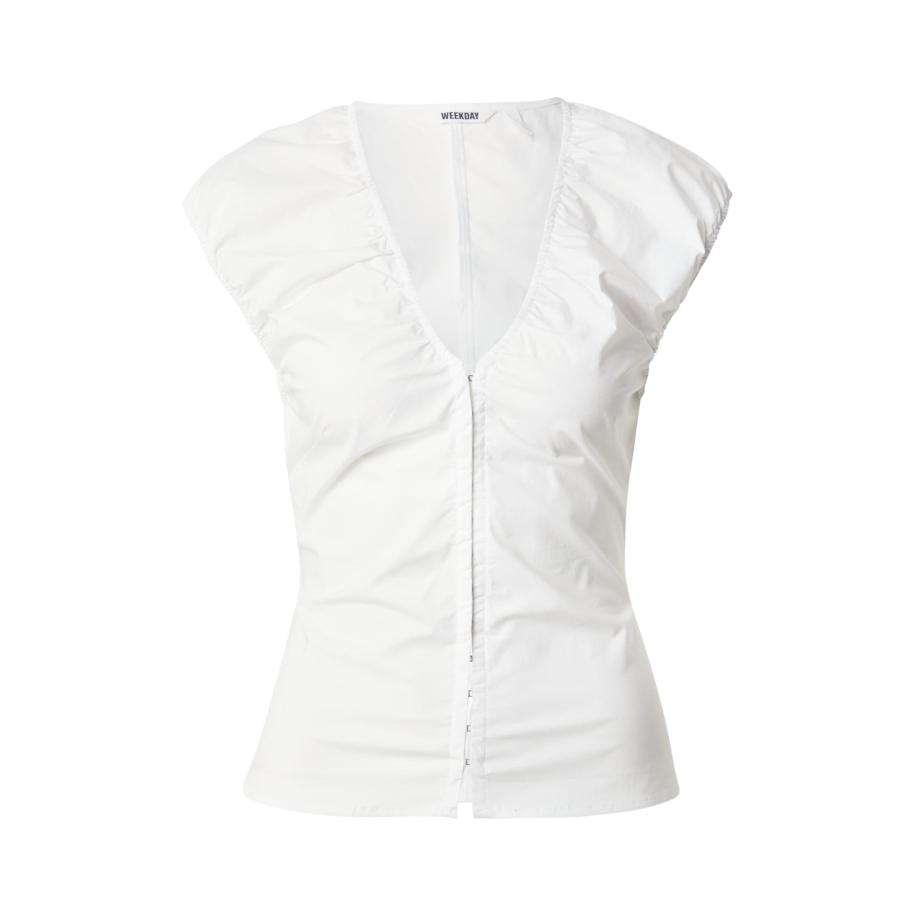 Weekday WEEKDAY Blouse Lise wit -