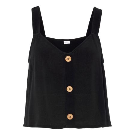 VIVANCE VIVANCE Top cappuccino / zwart