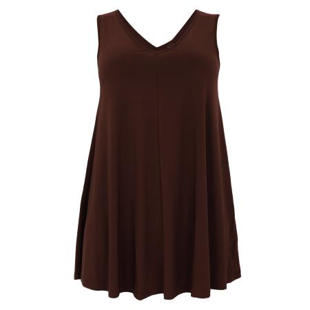 Yoek YOEK Top donkerbruin