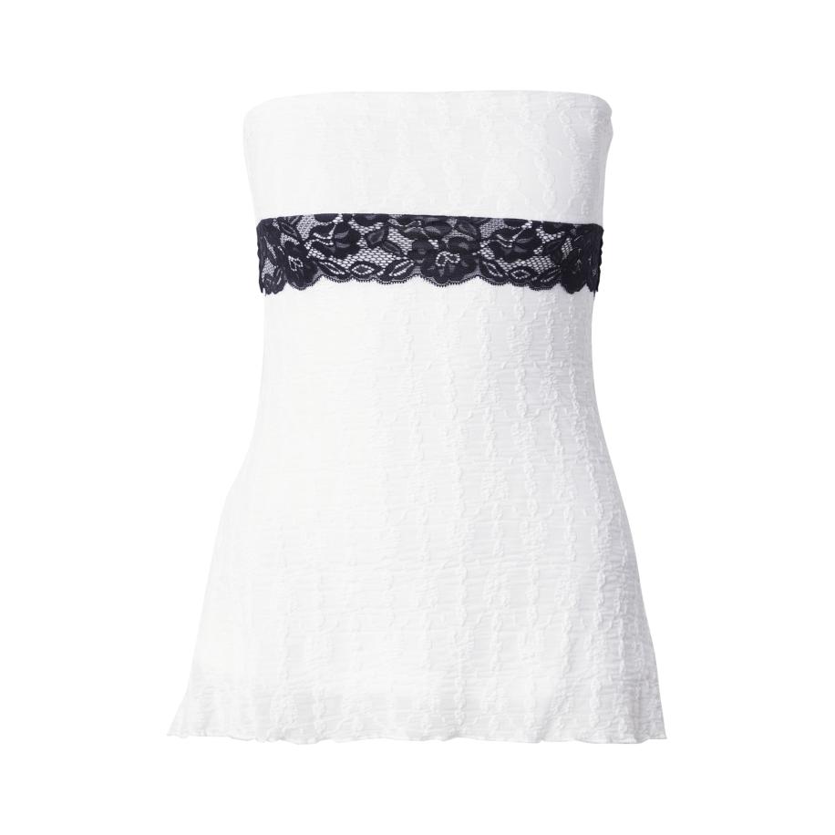 millane millane Top zwart / wit -