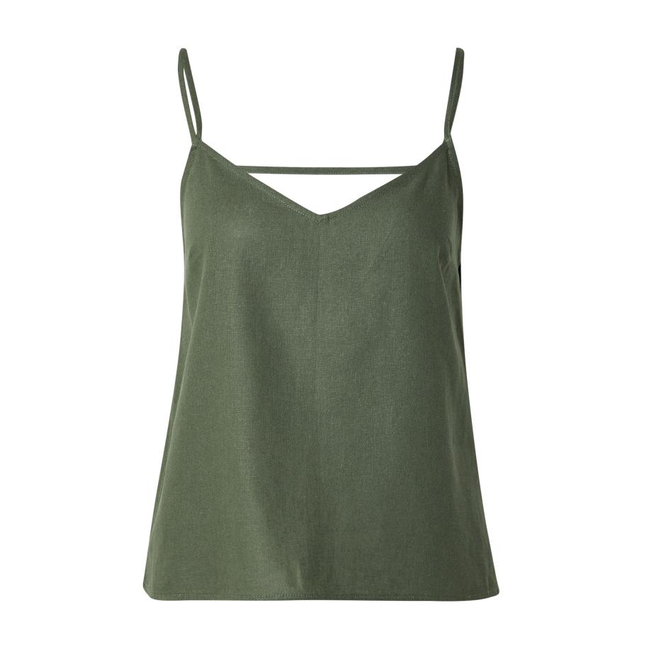 ABOUT YOU ABOUT YOU Top Julika donkergroen -