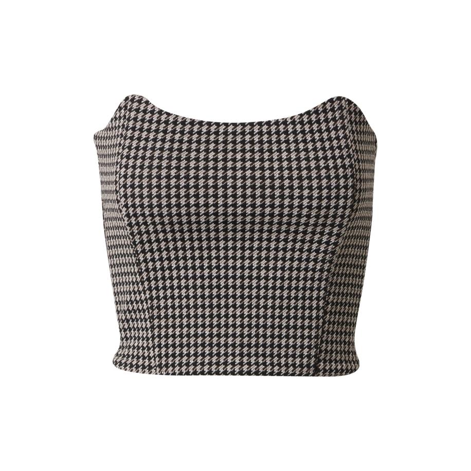 Lorena Rae RÆRE by Lorena Rae Top Edna zwart / wit -