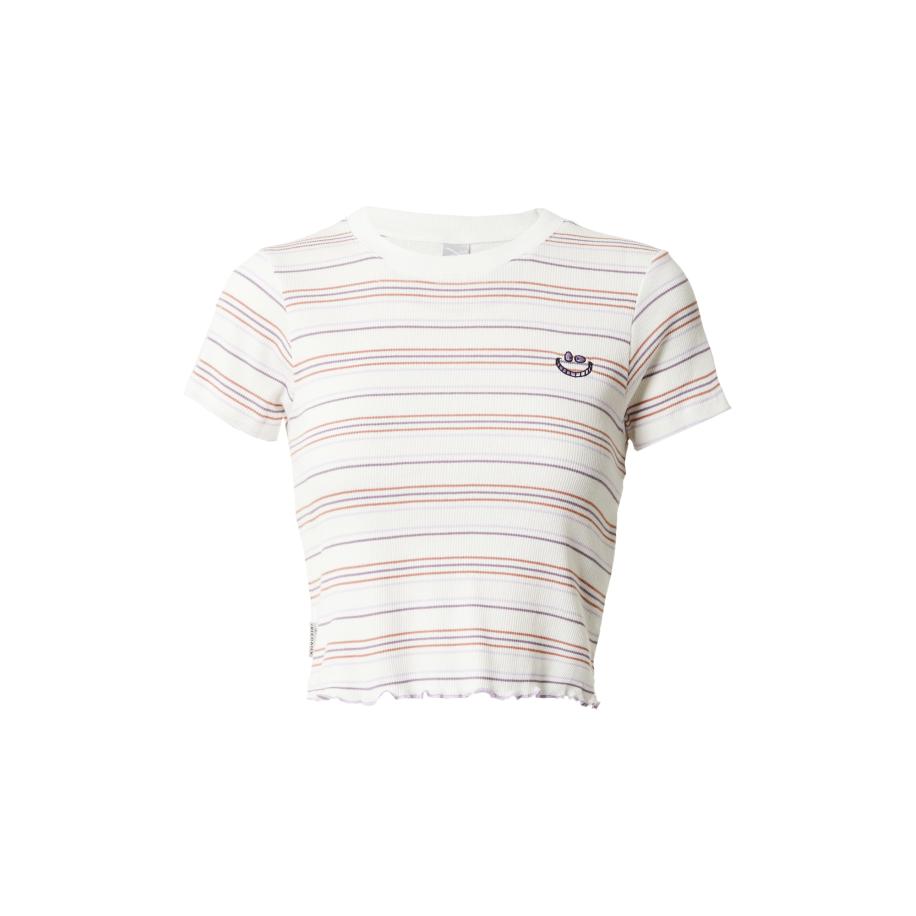 Iriedaily Iriedaily Shirt Konti oker / lavendel / zwart / wit -