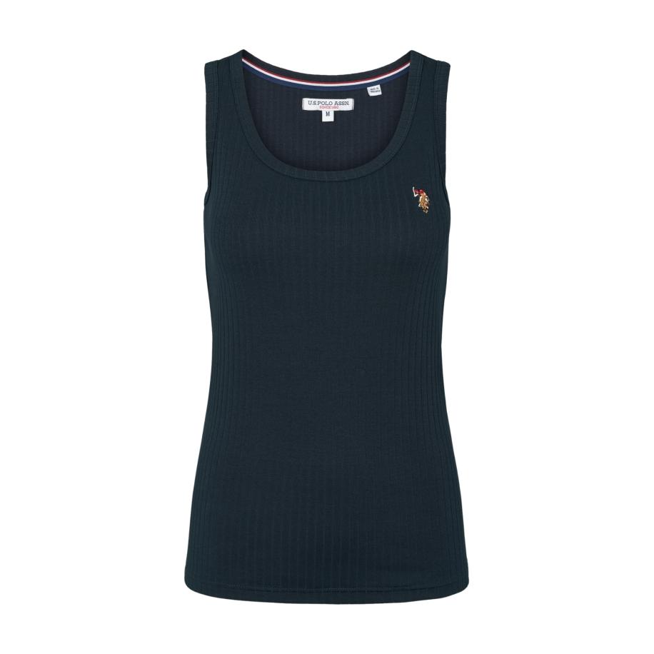 U.S. Polo Assn. U.S. POLO ASSN. Top Casandra beige / marine / wijnrood -