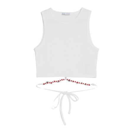 Bershka Bershka Top ecru