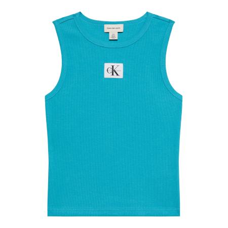Calvin Klein Calvin Klein Jeans Top turquoise / zwart / wit
