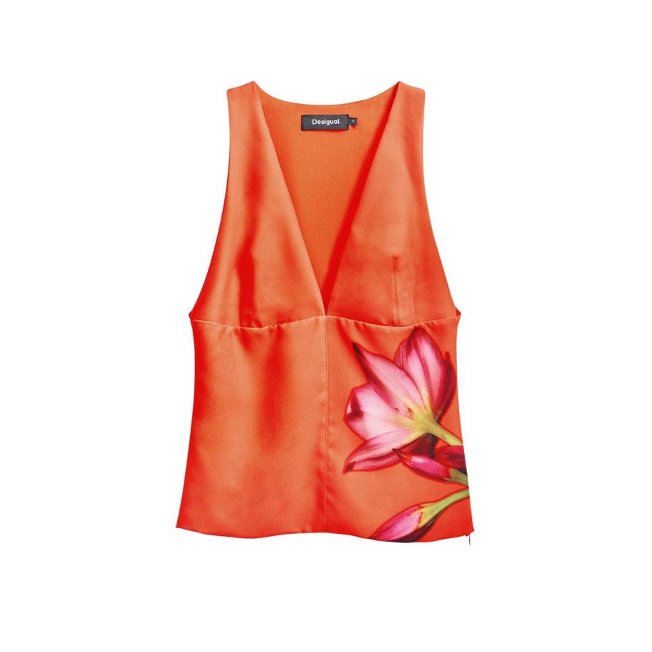 Desigual Desigual Blouse groen / oranje / pink -