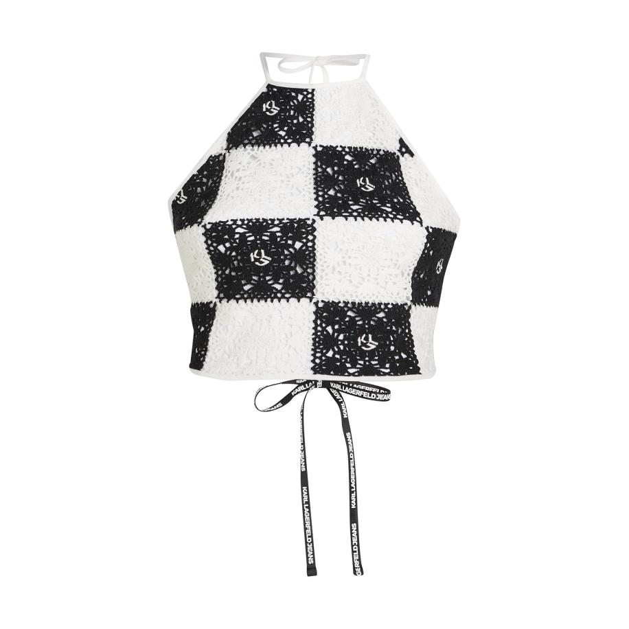 Karl Lagerfeld KARL LAGERFELD JEANS Top zwart -