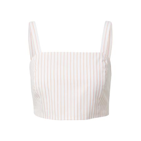 ABOUT YOU ABOUT YOU Limited Top Lino beige / oranje