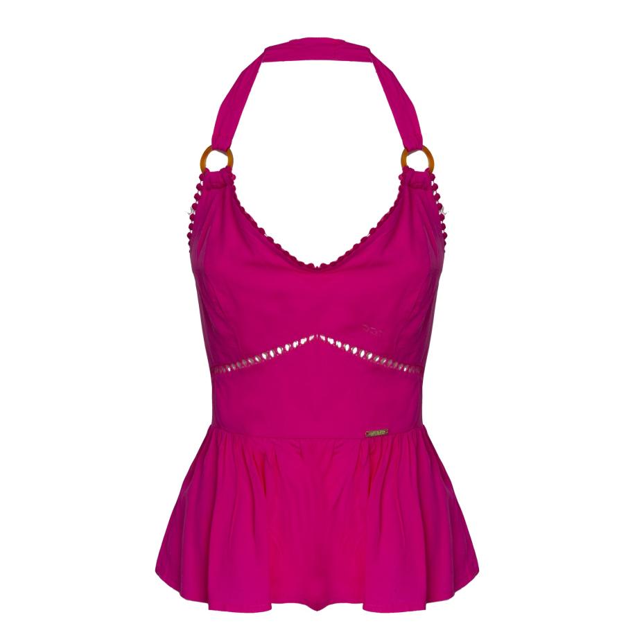 Influencer Top fuchsia Roze