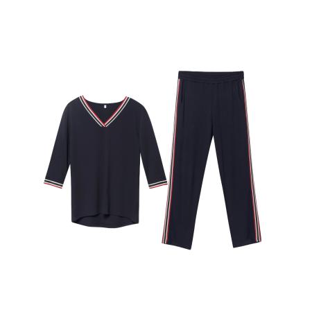Erdem Erdem Trainingspak navy / cranberry / wit